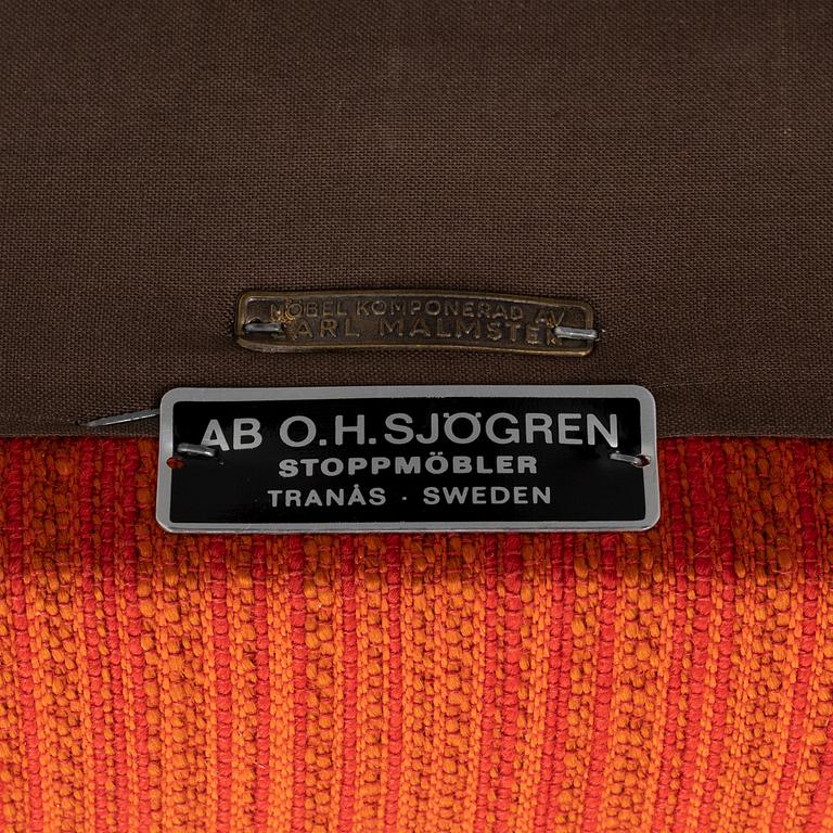 Carl Malmsten, soffa, "Samsas", OH Sjögren, 1900-talets andra hälft.