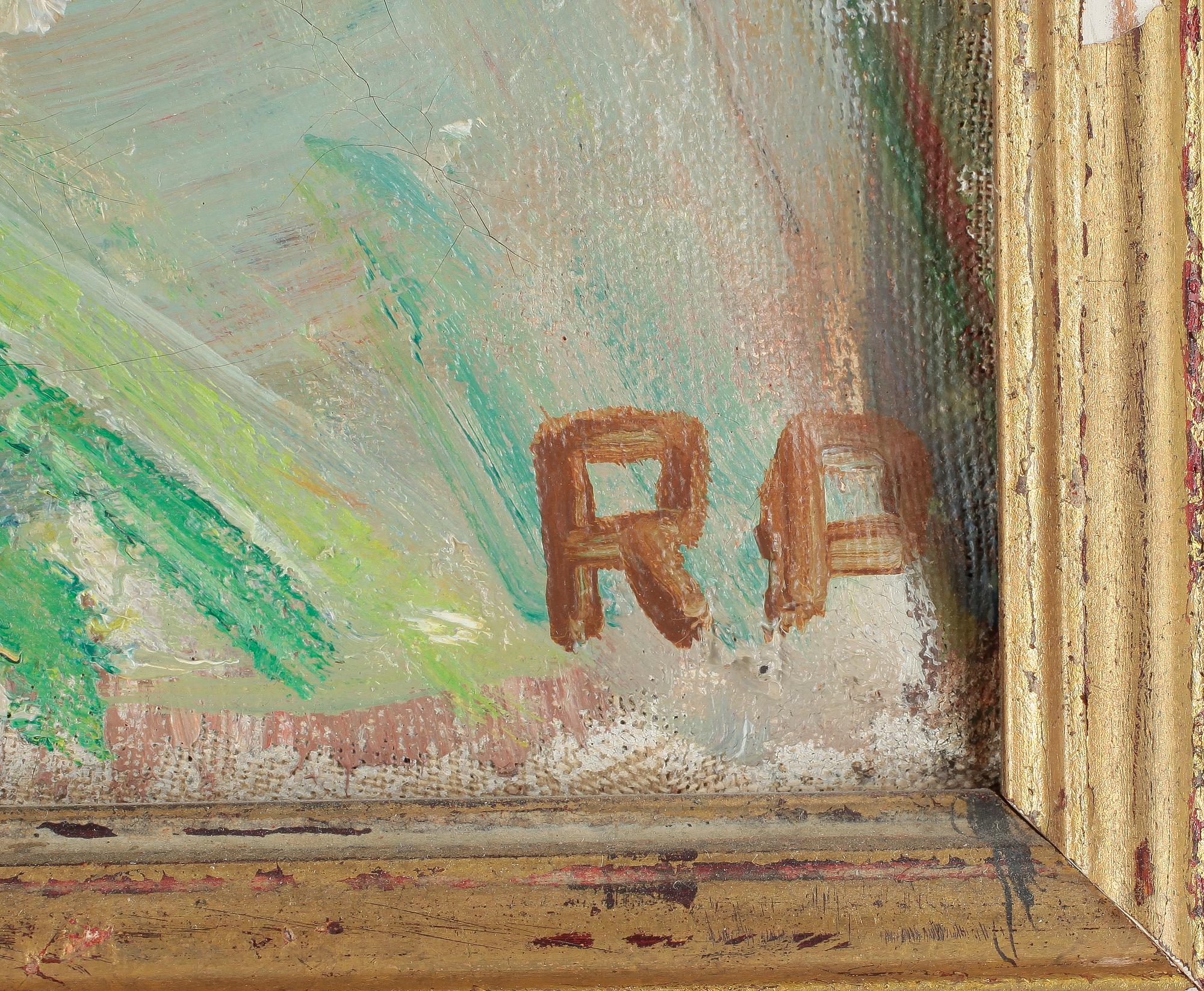 RAGNAR PERSON, olja på duk. Sign RP.