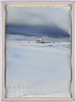 Lars Lerin, Untitled.