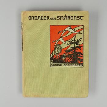 BOK, "Ordalek och småkonst" av August Strindberg, Stockholm 1905.