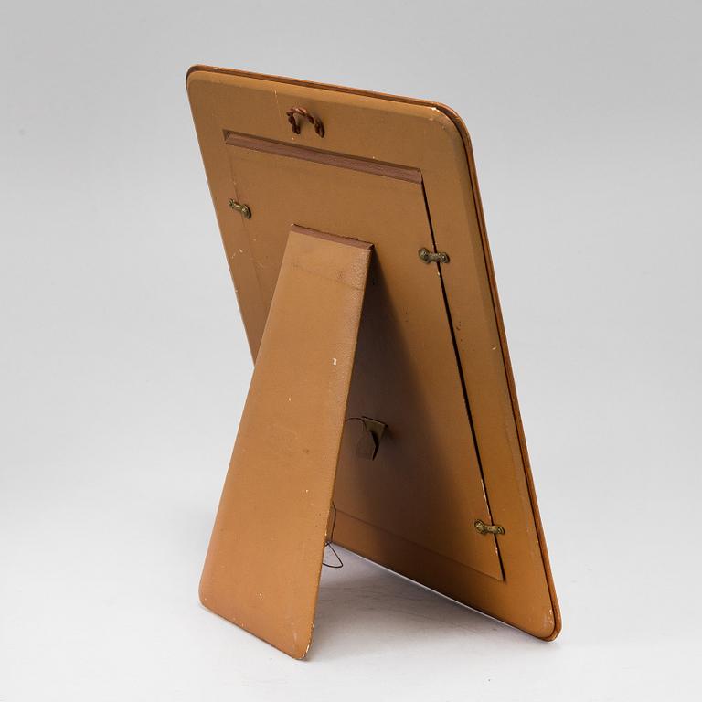 Royal wedding portrait depicting King Frederick VIII of Denmark and Louise of Sweden, 1869.