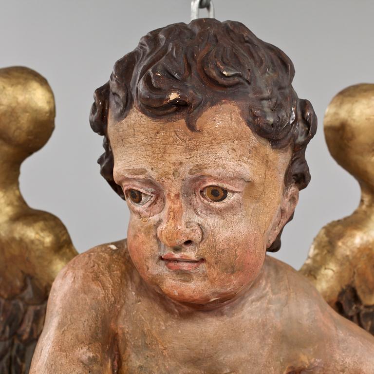 SKULPTUR, barock/barockstil, delvis 1700-tal.