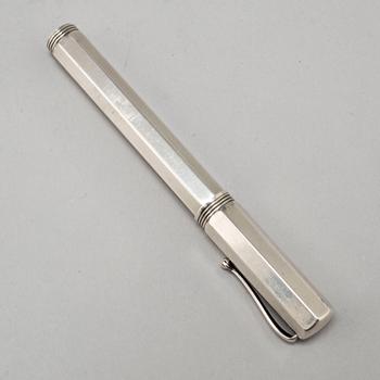 RESERVOARPENNA, "Fountain pen", silver 925/1000, Montegarppa, Italien 1900-tal.