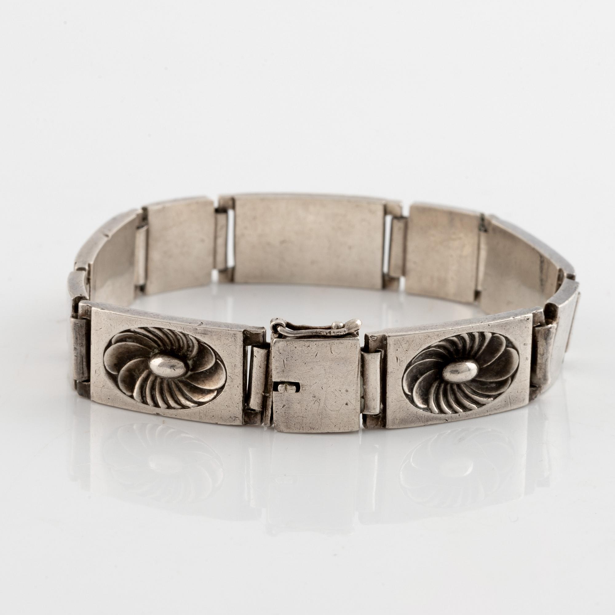 Georg Jensen, silver bracelet.