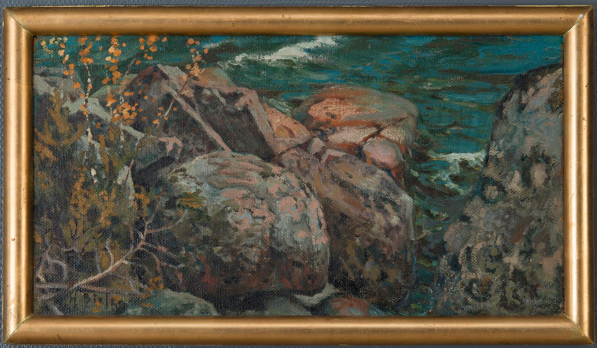 Helmi Biese, CLIFFS BY THE SHORE.