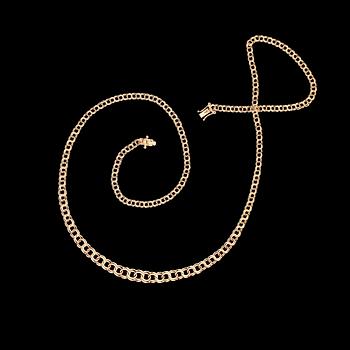 COLLIER, 18 k guld. Vikt ca 11,3 g.