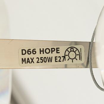 Francisco Gomez Paz & Paolo Rizzatto, taklampa, "Hope D66/12", Luceplan, Italien.