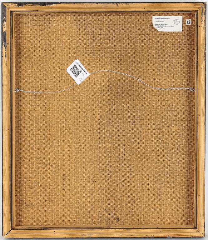 BROR INGEMAR FRÖBERG, olja på pannå, signerad.