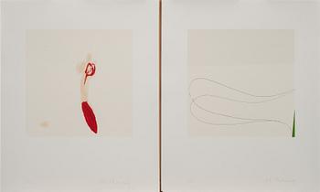 HÅKAN BERG, 12 st serigrafier, signerad och numrerad 81/140.