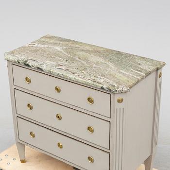 an early 20th century chest of drawers.