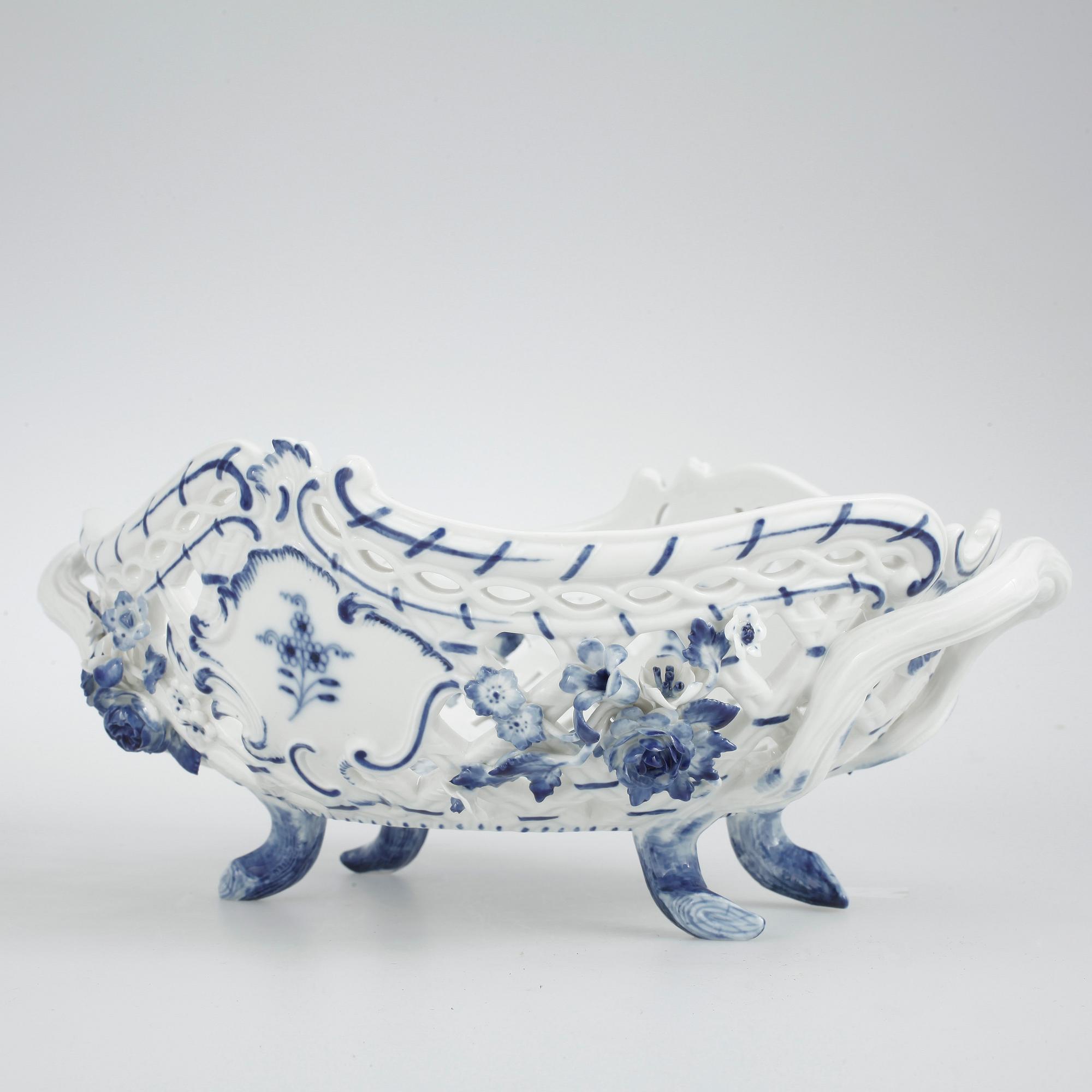 GALLERSKÅL, Meissen, 1900-tal.