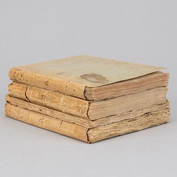 Stenbocks leverne, 1757-65 (4 vol).