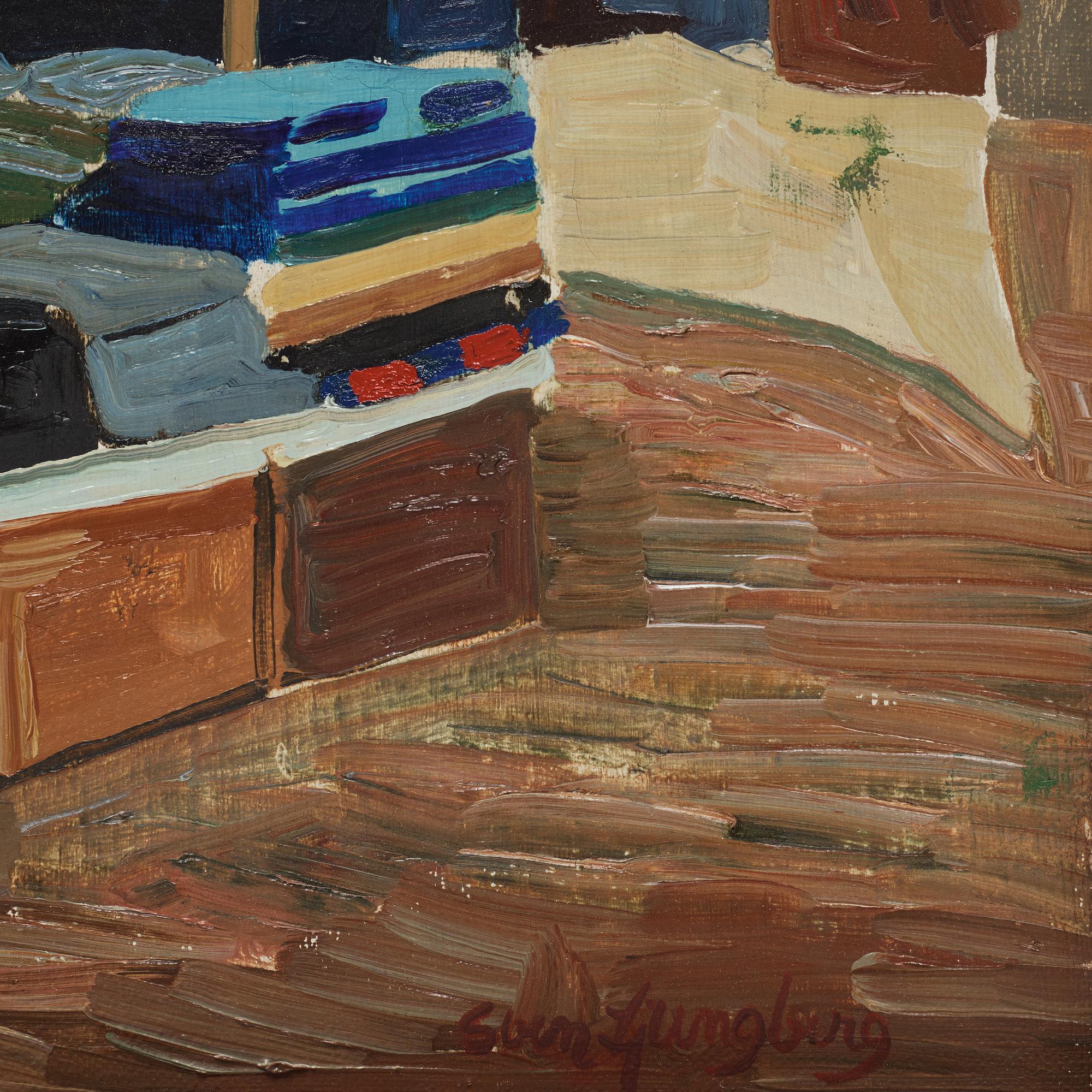 Sven Ljungberg, oil on canvas, signed.