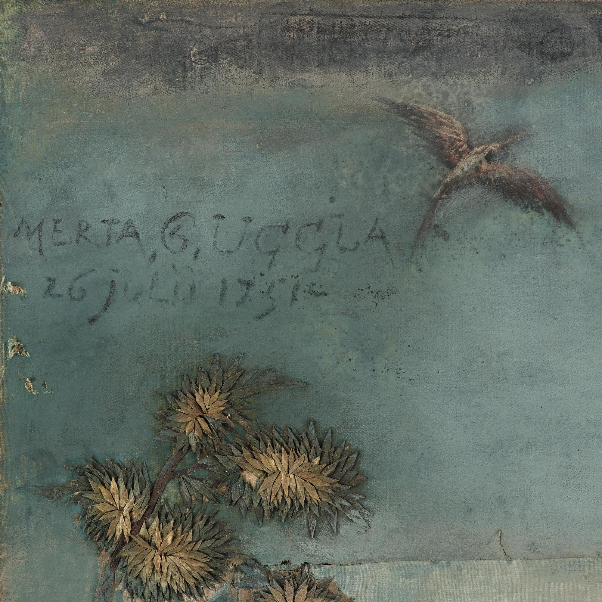 A Swedish decoupage, dated 1751.