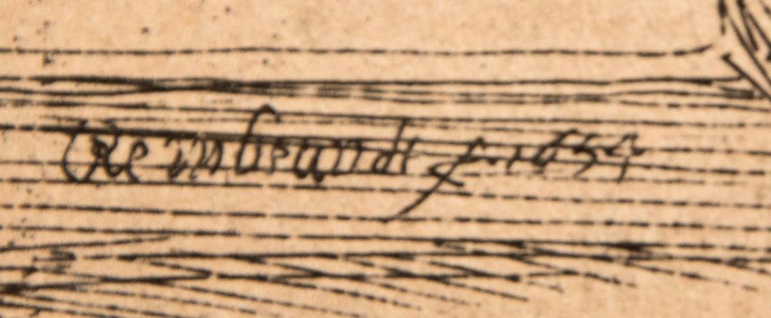 Rembrandt Harmensz van Rijn, The Ringball Player, later removed.