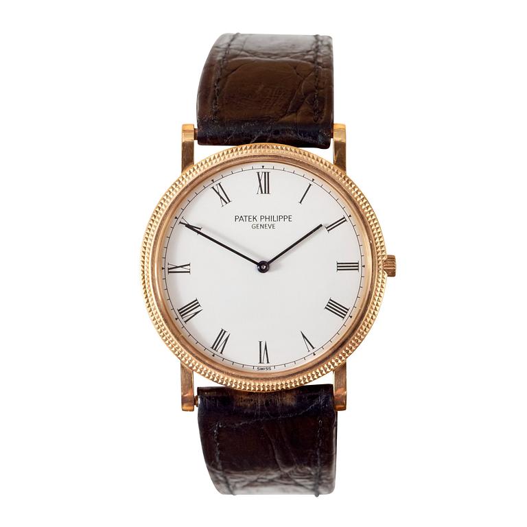 Patek Philippe - Calatrava. Gold. manual. 33mm. 1990.