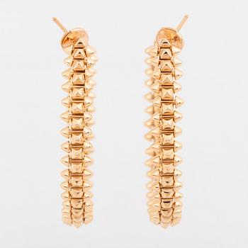 Cartier ett par örhängen "Clash de Cartier" 18K guld.
