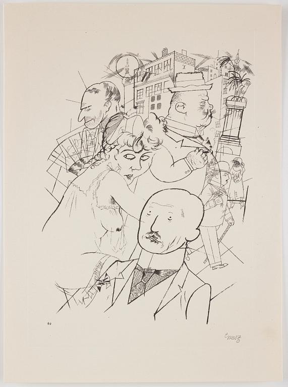 George Grosz, "Ecce Homo".
