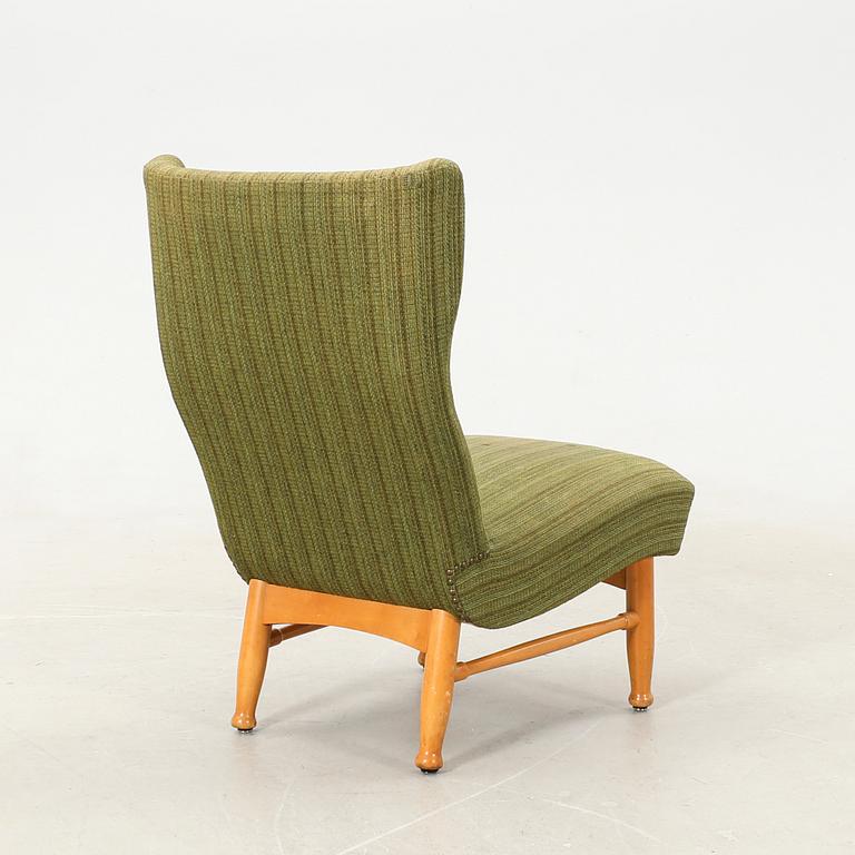 Elias Svedberg, armchair by Nordiska Kompaniet (NK), 1950s Swedish Modern.