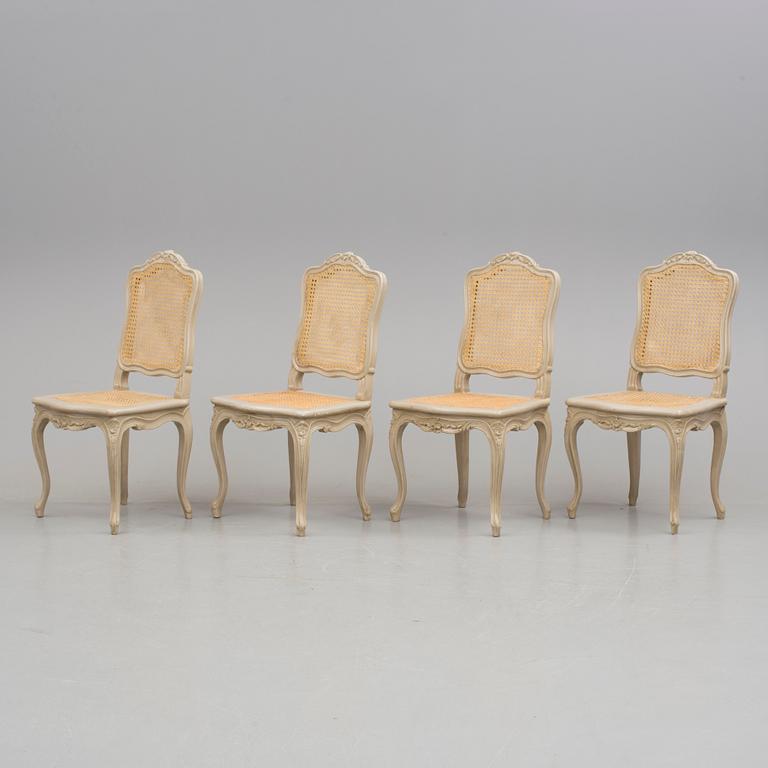 STOLAR, 4 st. Rokokostil, 1900-talets sista kvartal.