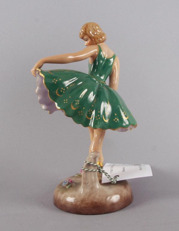 FIGURIN, porslin. Von Schierholz.