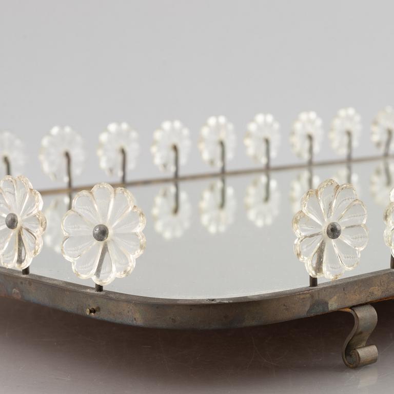 Firma Svenskt Tenn, a surtout de table, Stockholm, 1940s-50s.