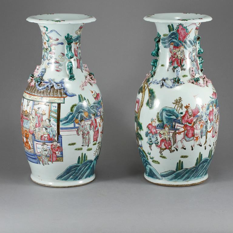 PARVASER, porslin, Kina, 1800/1900-tal.