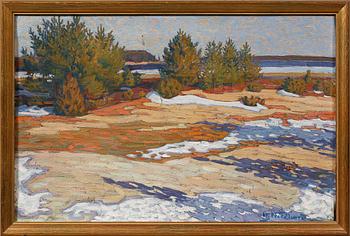 CARL HJALMAR NORRSTRÖM, olja på duk, signerad.