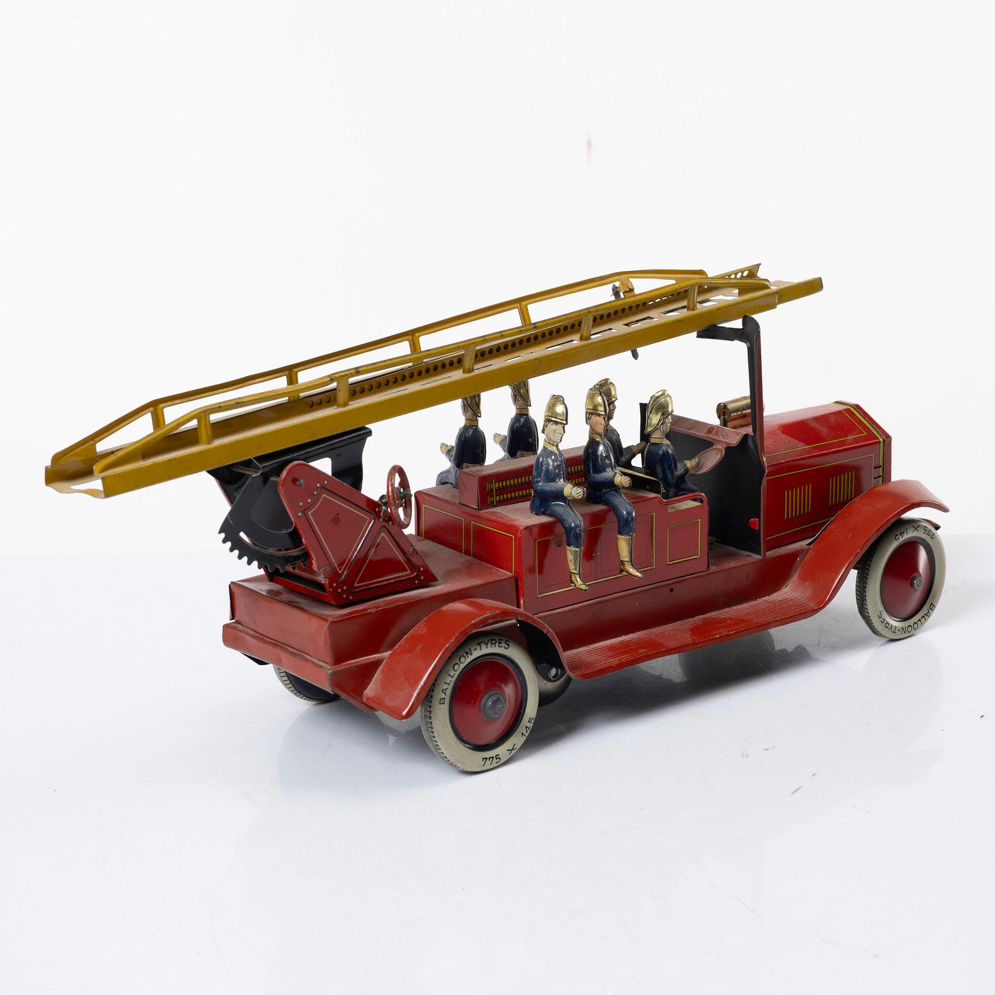 Brandbil, Distler, 1930-tal.