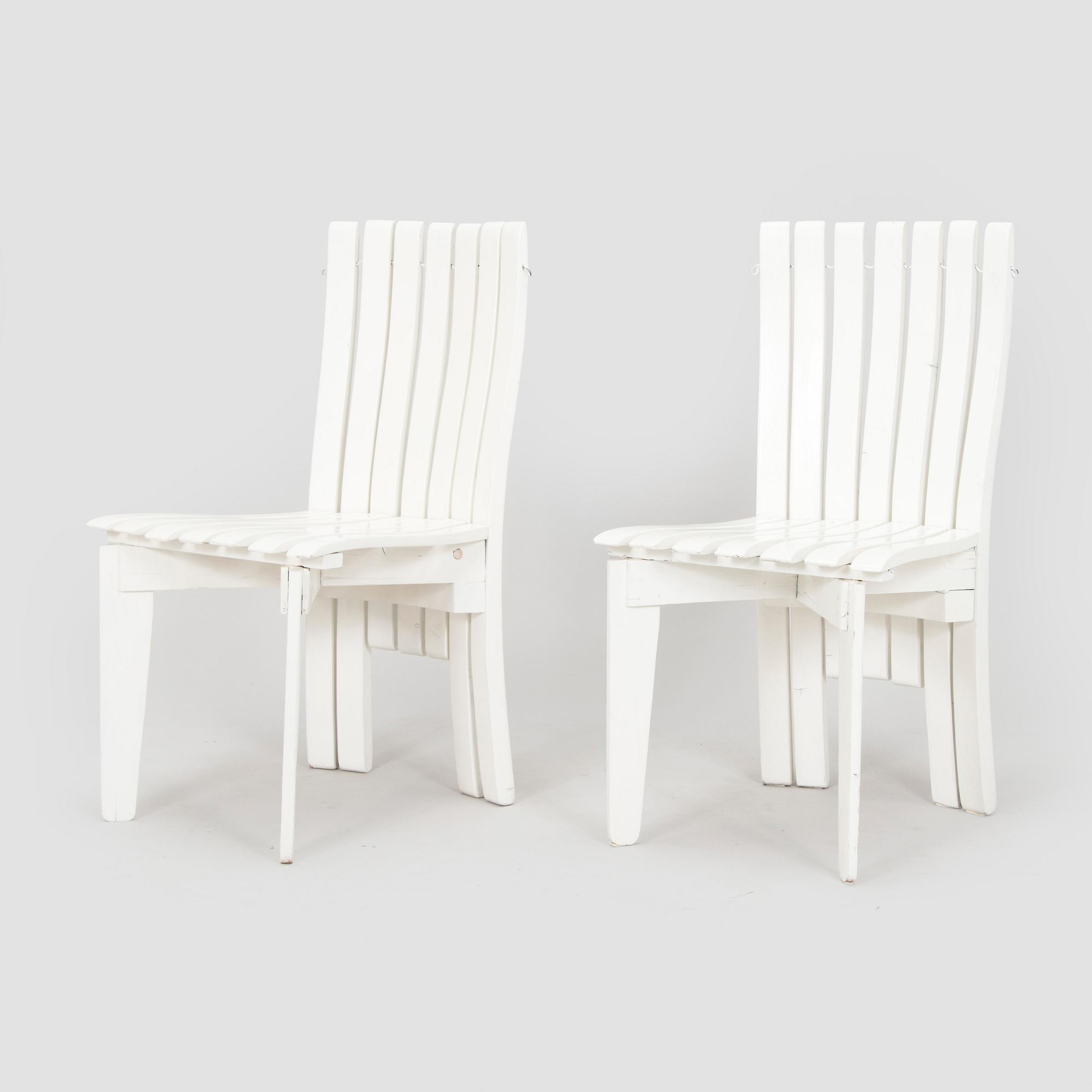 Alvar & Aino Aalto, Tuoleja 2 kpl, "Aurinko"-sarja, 1960/70-luku.