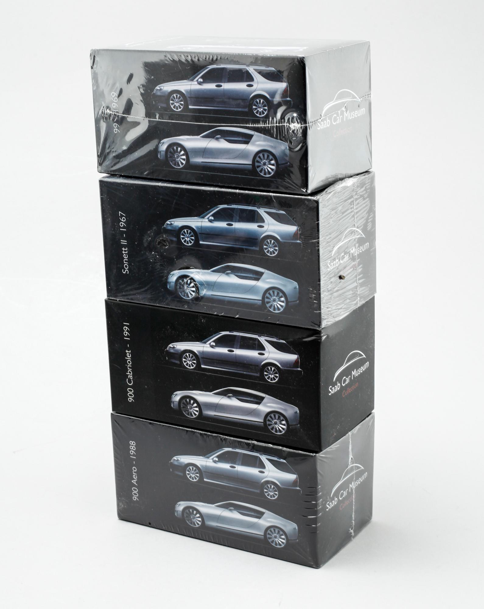 A SAAB Car Museum Collection, 17 pcs, majority 2014.