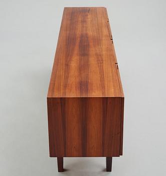 Ib Kofod Larsen, a rosewood veneered sideboard model "501" from the "Ib 500" series, Seffle Möbelfabrik, Sweden 1960s.