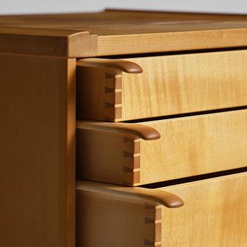 James Krenov, a cabinet on stand, Sweden, 1960-70s.