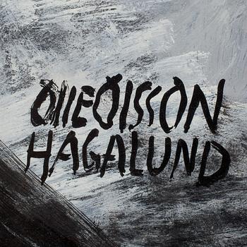 OLLE OLSSON-HAGALUND, olja på papper uppfäst på pannå. Signerad.