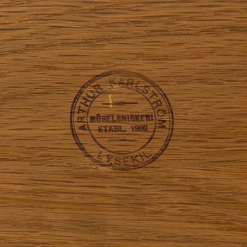 A Swedish Louis XVI-style chest of drawers, signed Arthur Karlström, Lysekil, Sweden, dated 1946.