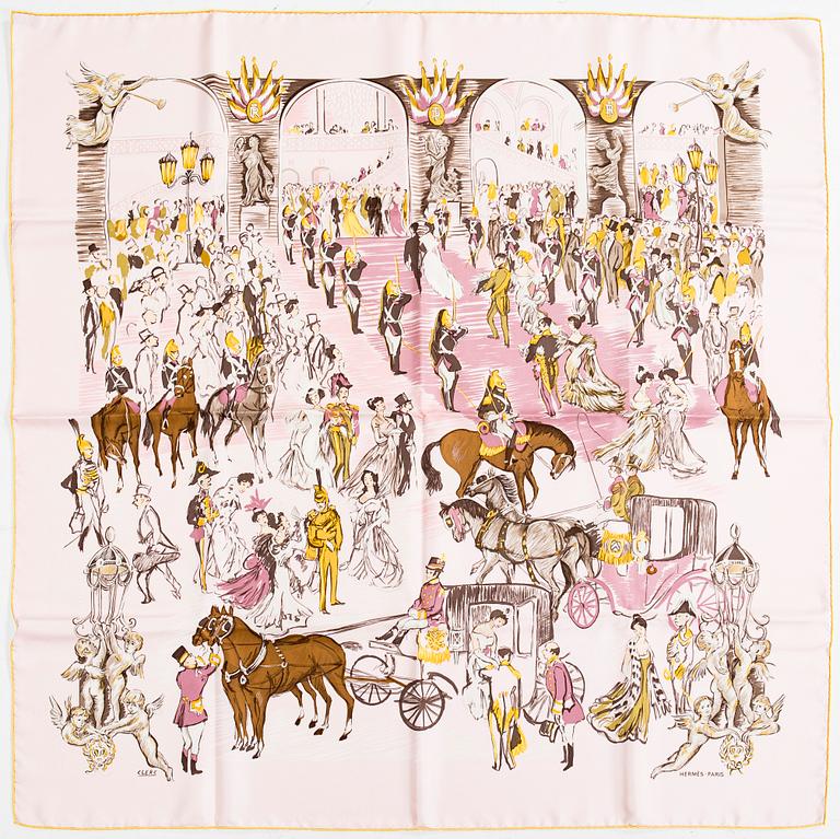 Hermès, scarf,  "Soirée de Gala".