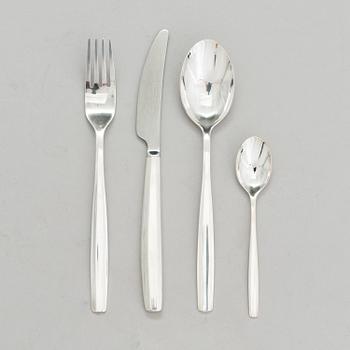 BERTEL GARDBERG, A 24-piece 'Carelia' stainless steel cutlery set for Hackman, Finland.