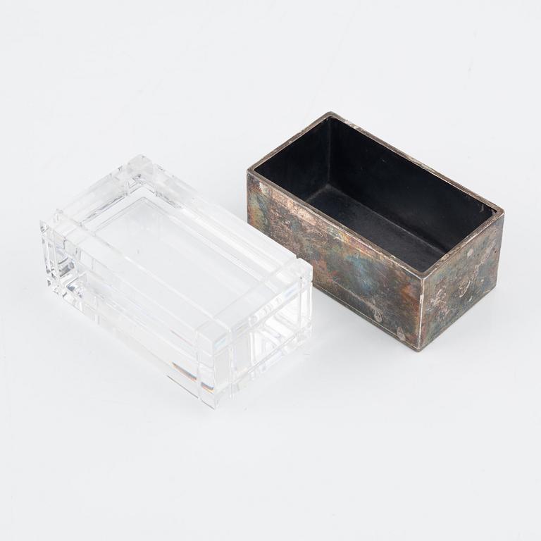 Gunnar Cyrén, a silver box, Gävle, 1983.