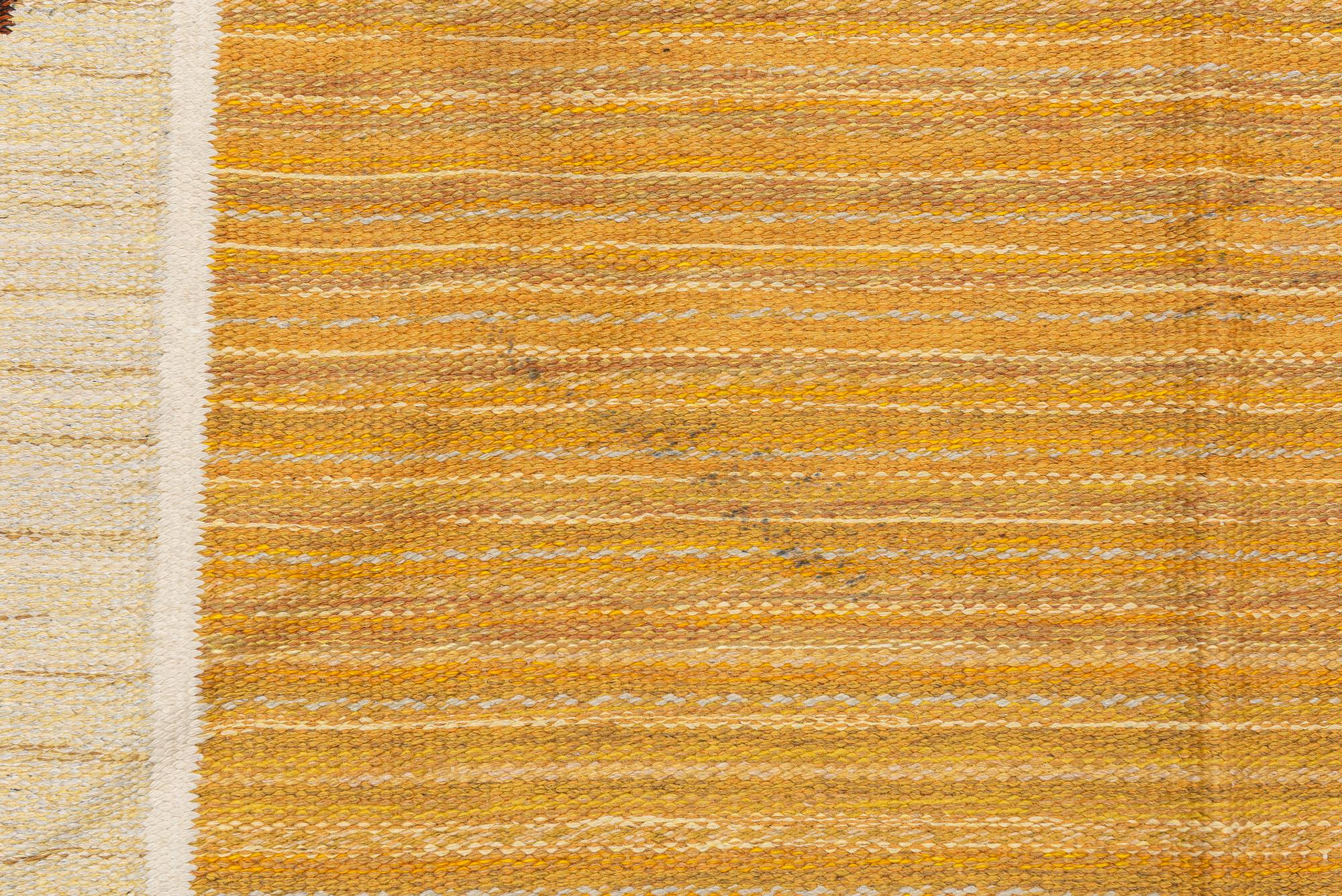 Aina Konge, attributed to, flat weave, signed AK, approx. 245 x 170 cm.