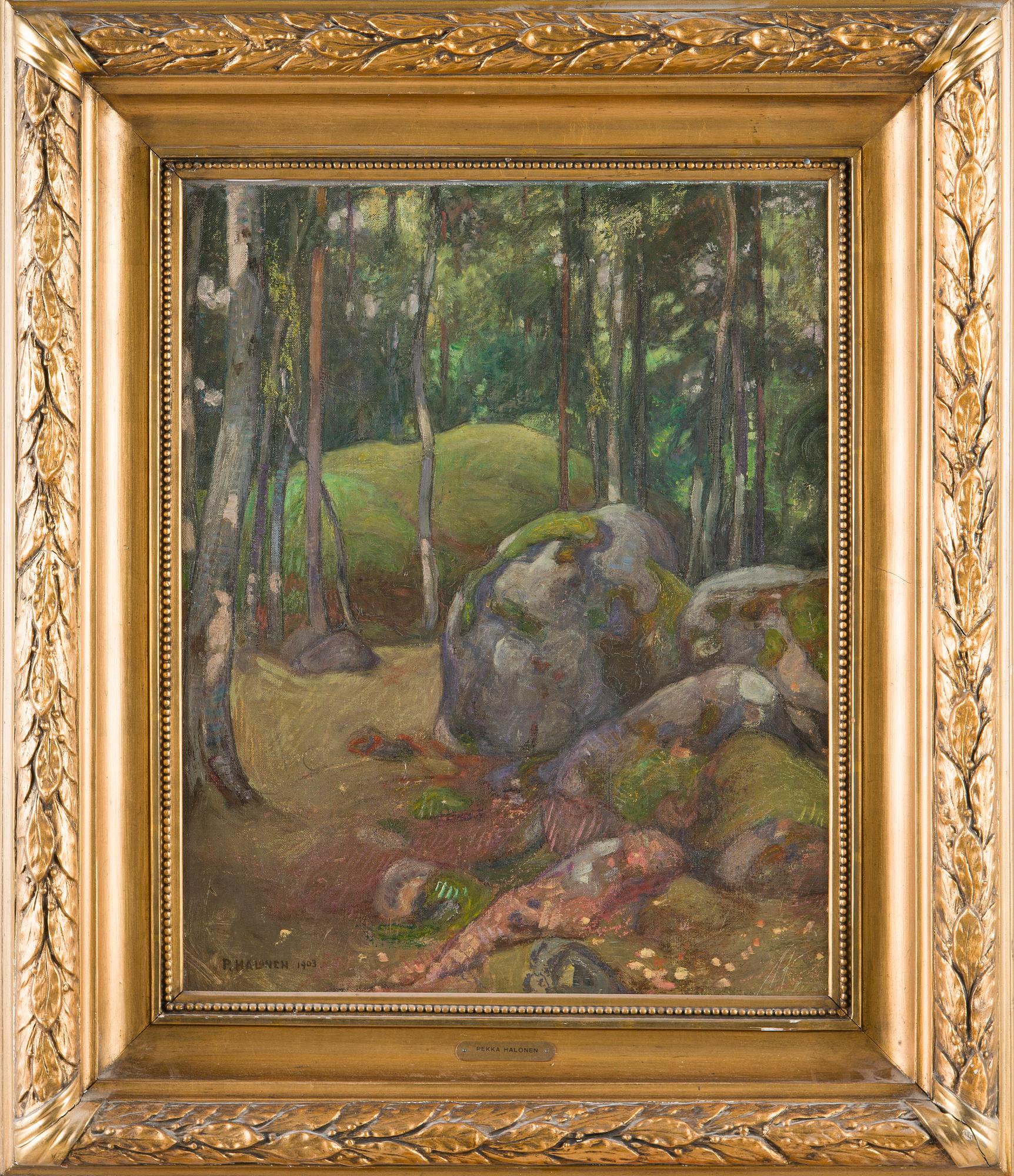 Pekka Halonen, Forest Interior.