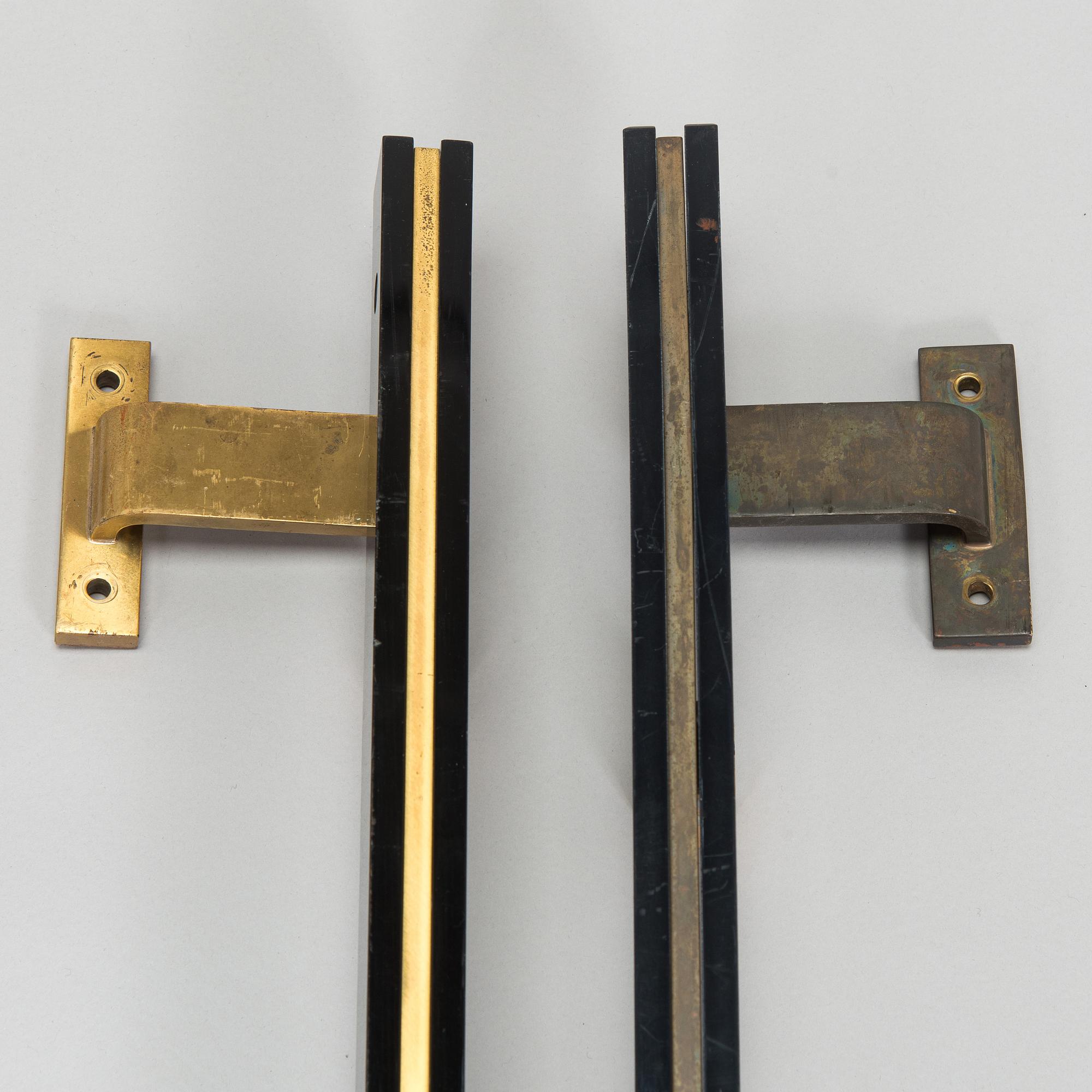 Aarne Olavi (Olli) Kuusi, dörrhandtag, två par, modell 200, 1900-talets senare hälft.