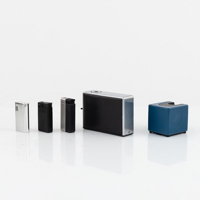 Dieter Rams, Florian Seiffert, et al, 20 lighters., Braun.