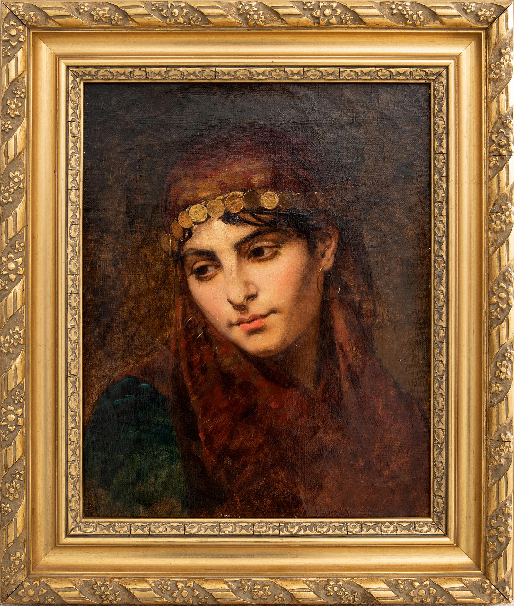 Jean-Louis Loubet, Young Woman with a Shawl.