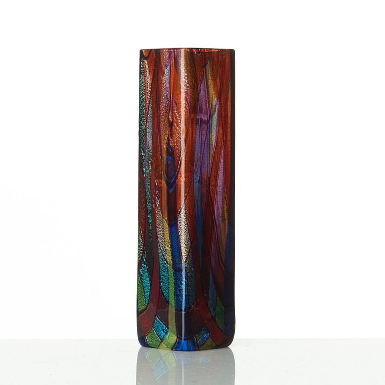 Ercole Barovier, an 'Oriente' glass vase by Barovier & Toso, Murano, Italy, probably 1940's.