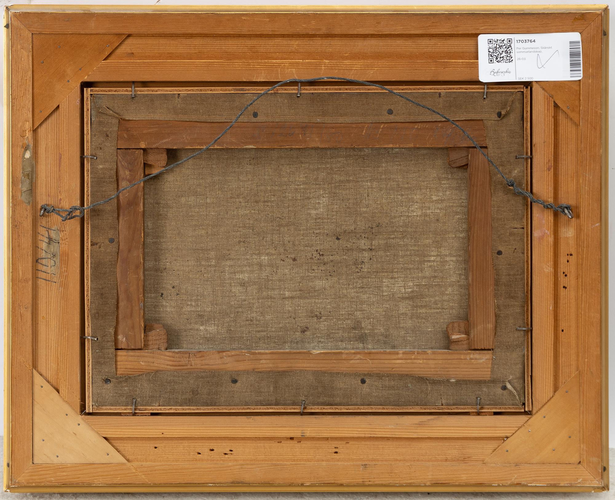 Per Gummeson, Skåne summer landscape.