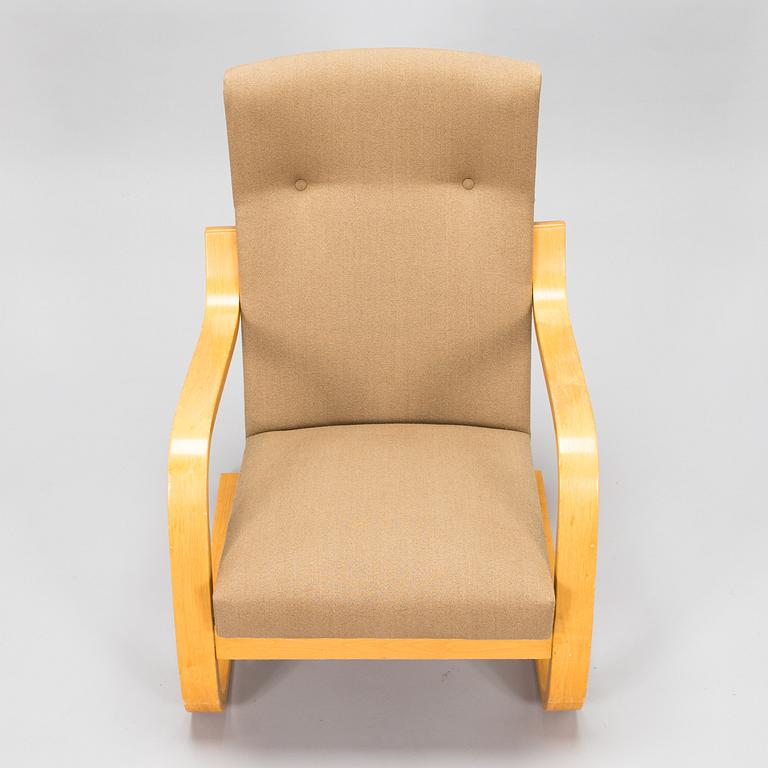 Alvar Aalto, fåtölj, modell 35, Huonekalu- ja Rakennustyötehdas A.B, 1900-talets mitt.