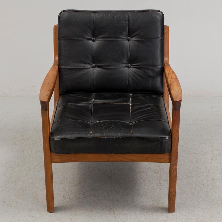 OLE WANSCHER, fåtölj, "Senator", France & Son, Danmark, 1900-talets andra hälft.