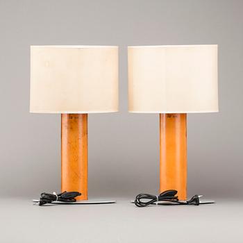 A PAIR OF Taller Uno Serena Table Lamp.