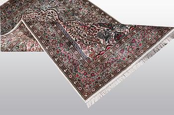 Matto, Qum Silk, ca 124 x 77 cm.