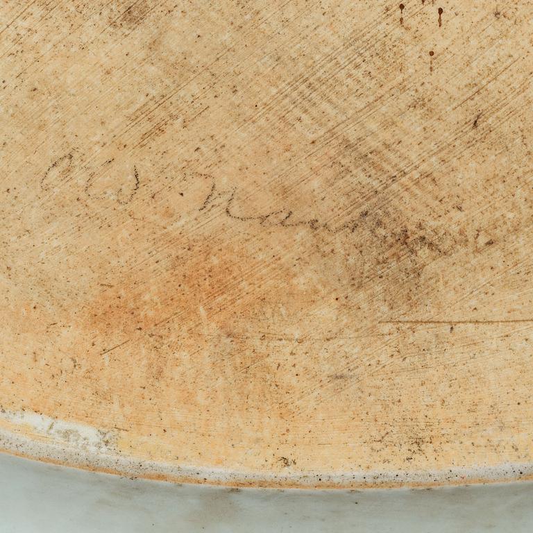 Stekfat samt terrinfat, kompaniporslin. Qingdynastin, Qianlong (1736-95).